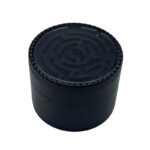 63MM 4 PART GRINDER WITH BUILT IN MAZE GAME, BLACK