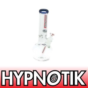 12 INCH 9 MM HYPNOTIK ROUND BASE BONG, BLUE