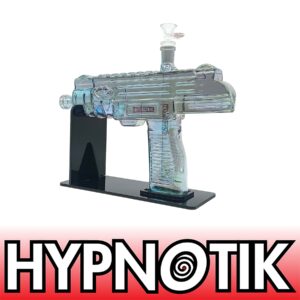 10 INCH HYPNOTIK UZI BONG, BLUE