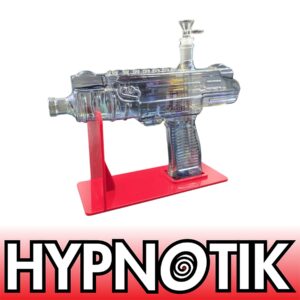 10 INCH HYPNOTIK UZI BONG, LIGHT GREEN