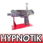 10 INCH HYPNOTIK UZI BONG, T-PURPLE