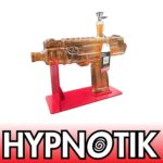 10 INCH HYPNOTIK UZI BONG, RED