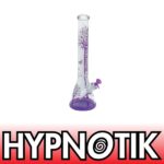 HYPNOTIK 18 INCH 7MM TREE OF LIFE BONG, PURPLE