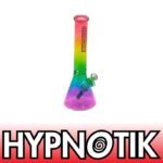 HYPNOTIK 14 INCH 7MM RAINBOW COLLECTION BONG