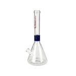 HYPNOTIK 18 INCH 9MM BONG WITH WIDE 7 INCH BASE, DARK BLUE