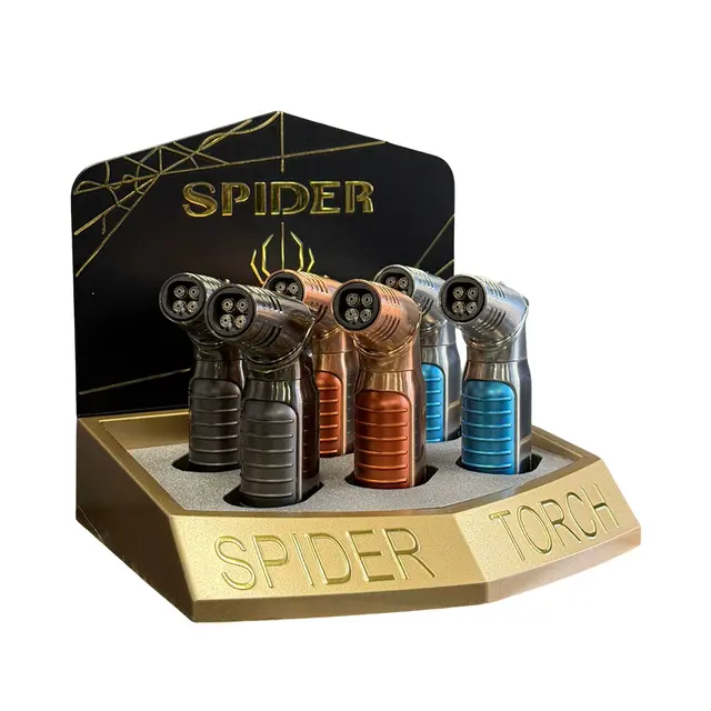 SP-393 Spider Grip Handle Four Flame - Image 1