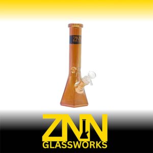 ZNN GLASSWORKS 10 INCH HEXAGON BONG, RED