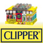 DISPLAY OF 48 CLIPPER QUE LLAMA LIGHTERS WITH 5 BONUS