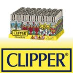DISPLAY OF 48 CLIPPER TARROT LIGHTERS