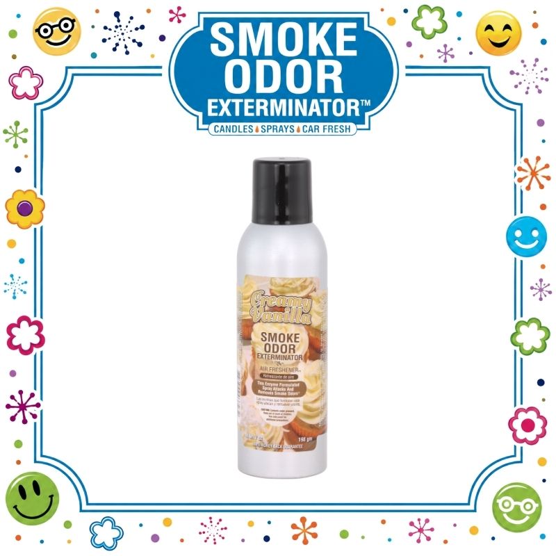 60 SMOKE ODOR EXTERMINATOR SPRAY, 7 OZ, CREAMY VANILLA - Image 1
