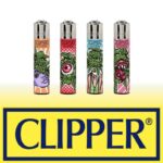 DISPLAY OF 48 CLIPPER OUT OF WEED LIGHTERS