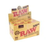 RAW CLASSIC 1-1/4 PAPERS, 20 PACKS OF 500