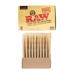RAW CLASSIC KING BULK CONES, BOX OF 800
