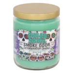 SMOKE ODOR EXTERMINATOR CANDLE, 13 OZ, SUGAR SKULL