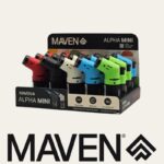 DISPLAY OF 15 MAVEN ALPHA MINI TORCH