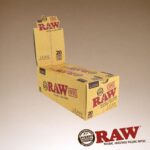 RAW CLASSIC LEAN 109MM CONES, 12 PACKS OF 20 CONES PER DISPLAY