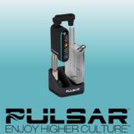 PULSAR 510 DL 5.0 BUBBLER DAB KIT WITH WAX ATOMIZER, BLACK