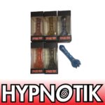 HYPNOTIK 5.5 INCH TRIPLE DRAGON CLAW GLASS SPOON PIPE, BLUE - Image 2