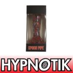 HYPNOTIK 5.5 INCH CONFETTI POP GLASS SPOON PIPE, BLUE