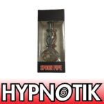 HYPNOTIK 5.5 INCH POP OF COLOR GLASS SPOON PIPE, BLUE BROWN TEAL
