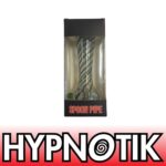HYPNOTIK 5.5 INCH MAJESTY GLASS SPOON PIPE, BLUE GREEN