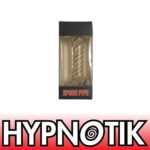 HYPNOTIK 5.5 INCH GLASS BLUE SPIRAL SPOON PIPE