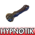 HYPNOTIK 5.5 INCH MULTI-COLOR SWERVE GLASS SPOON PIPE - Image 4