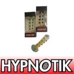 HYPNOTIK 5.5 INCH 8 BEADS OF HAPPINESS GLASS SPOON PIPE, GREEN - Image 4