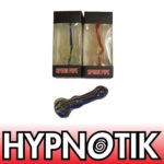 HYPNOTIK 5.5 INCH MULTI-COLOR SWERVE GLASS SPOON PIPE - Image 2