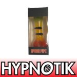 HYPNOTIK 5.5 INCH RASTA MAN GLASS SPOON PIPE