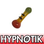 HYPNOTIK 5.5 INCH RASTA MAN GLASS SPOON PIPE - Image 3