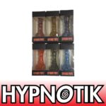HYPNOTIK 5.5 INCH TRIPLE DRAGON CLAW GLASS SPOON PIPE, BLUE - Image 4