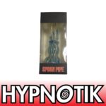 HYPNOTIK 5.5 INCH MARLEY CURVES GLASS SPOON PIPE, YELLOW & BLUE