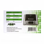 INFYNITI 100 GRAM DOUBLE DIGIT AMP SCALE WITH 100 G CALIBRATION WEIGHT - Image 2
