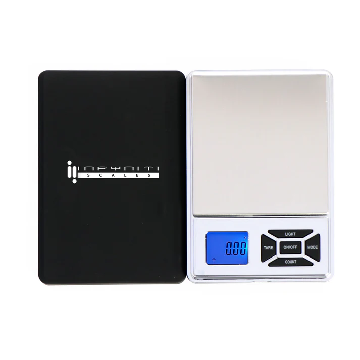 ex50-bk-open INFYNITI 50 GRAM DOUBLE DIGIT EXECUTIVE SCALE, BLACK - Image 1