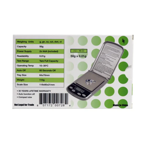 INFYNITI 50 GRAM DOUBLE DIGIT COUGAR SCALE - Image 2