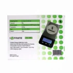 INFYNITI 50 GRAM TRIPLE DIGIT INFINITE SCALE, WITH 2 20 G WEIGHTS AND TWEEZERS - Image 2
