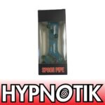 HYPNOTIK 5.5 INCH BUMP DE BUMP GLASS SPOON PIPE, LIGHT BLUE