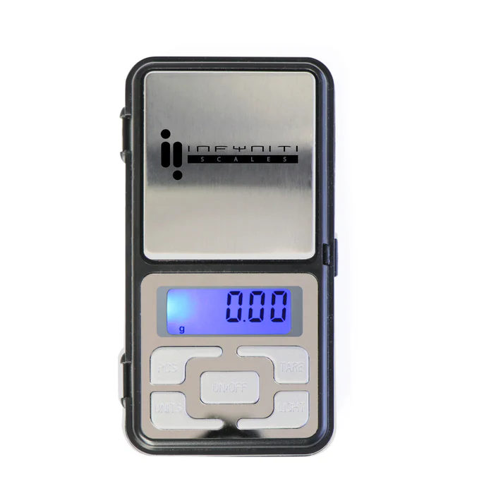 mobile-bk-no-lid INFYNITI 300 GRAM DOUBLE DIGIT MOBILE SCALE, SILVER - Image 1