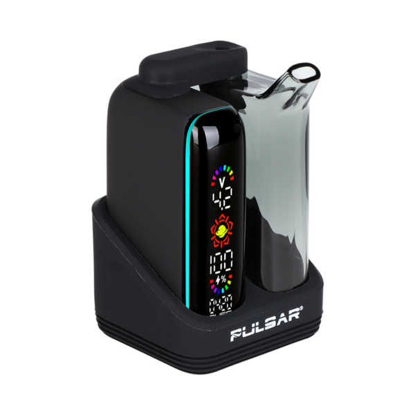 PULSAR 510 DL 5.0 BUBBLER DAB KIT WITH WAX ATOMIZER, BLACK - Image 6