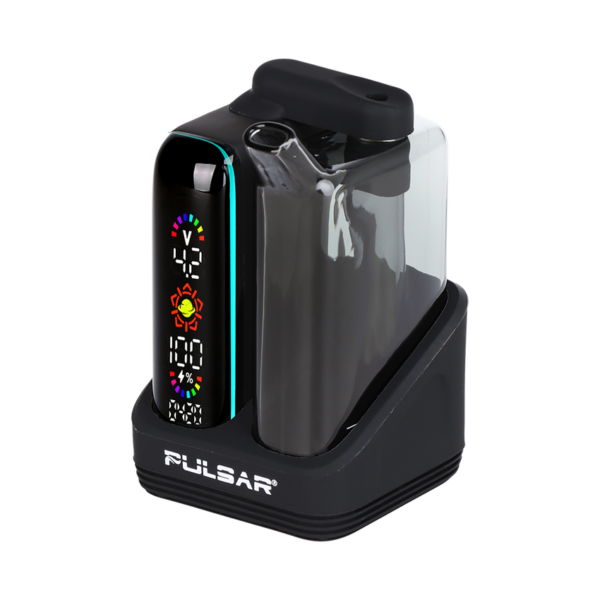PULSAR 510 DL 5.0 BUBBLER DAB KIT WITH WAX ATOMIZER, BLACK - Image 5