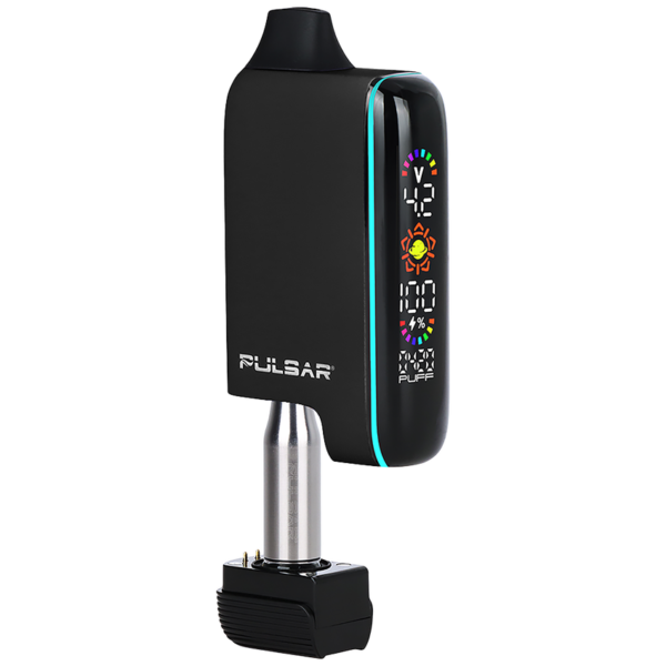 PULSAR 510 DL 5.0 BUBBLER DAB KIT WITH WAX ATOMIZER, BLACK - Image 8