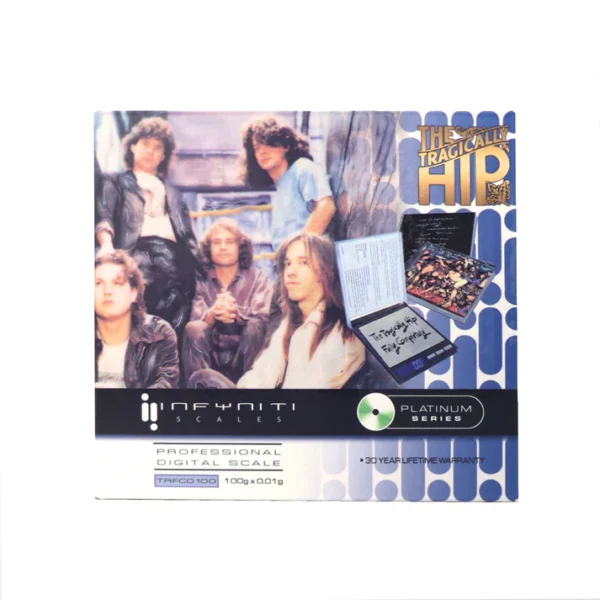 INFYNITI 100 GRAM DOUBLE DIGIT THE TRAGICALLY HIP CD STYLE SCALE - Image 3