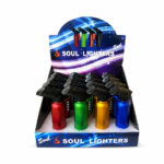 DISPLAY OF 16 SOUL MINI TORCHES WITH POP UP LID, MATTE