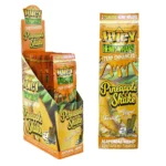 JUICY JAY'S PINEAPPLE SHAKE TERP ENHANCED HEMP WRAPS, 25 PACKS OF 2