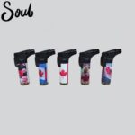 DISPLAY OF 15 SOUL TORCHES, CANADIAN FLAG