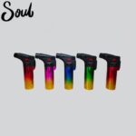 DISPLAY OF 15 SOUL TORCHES, SHINNY 2-TONE