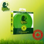 GREEN GODDESS 3 PCS SILICONE CLEANING CAPS, GREEN