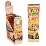 JUICY JAY'S PAPAYA PUNCH TERP ENHANCED HEMP WRAPS, 25 PACKS OF 2