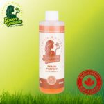 PEACH PERFECT FLAVOUR GODDESS BY GREEN GODDESS BONG WATER, 8 OZ SINGLE BOTTLE